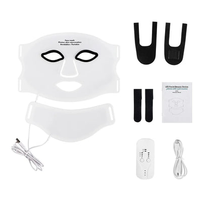 Lumfera™ 7-Color LED Photon Face & Neck Mask — 
Professional Skin Rejuvenation Therapy