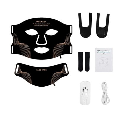 Lumfera™ 7-Color LED Photon Face & Neck Mask — 
Professional Skin Rejuvenation Therapy